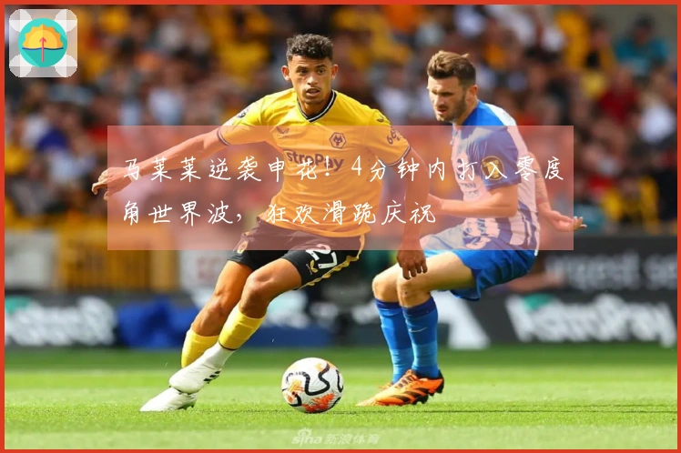 马莱莱逆袭申花！4分钟内打入零度角世界波，狂欢滑跪庆祝